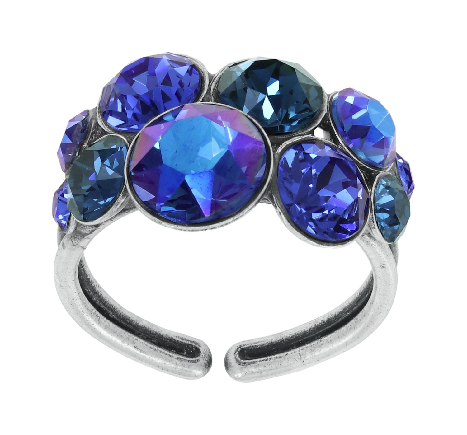 Konplott Ring "Petit Glamour" blue