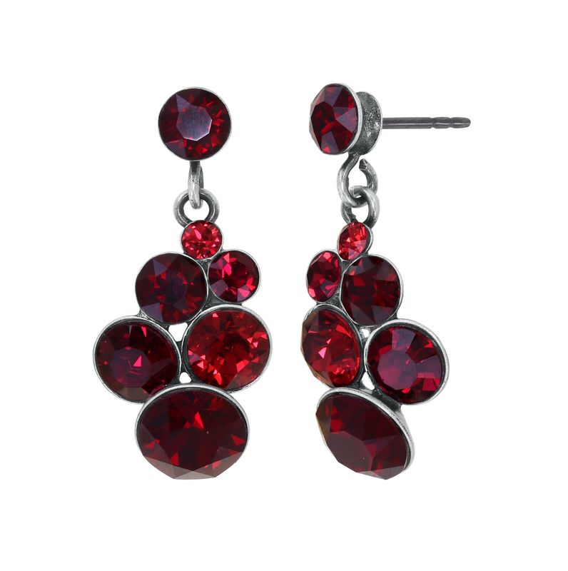 Konplott Ohrstecker baumelnd Konplott Ohrstecker baumelnd "Petit Glamour" red