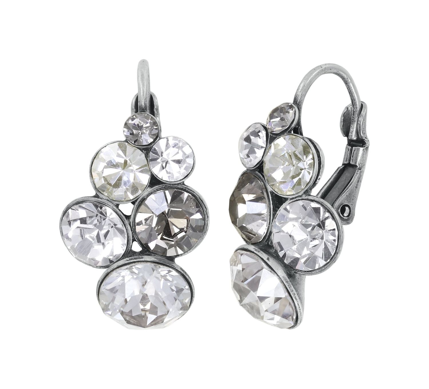 Konplott Ohrhänger Brisur "Petit Glamour" grey