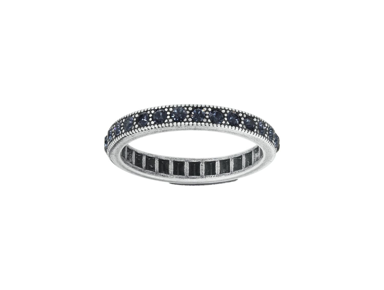 Konplott Ring "Colour Ring" grey crystal silver night