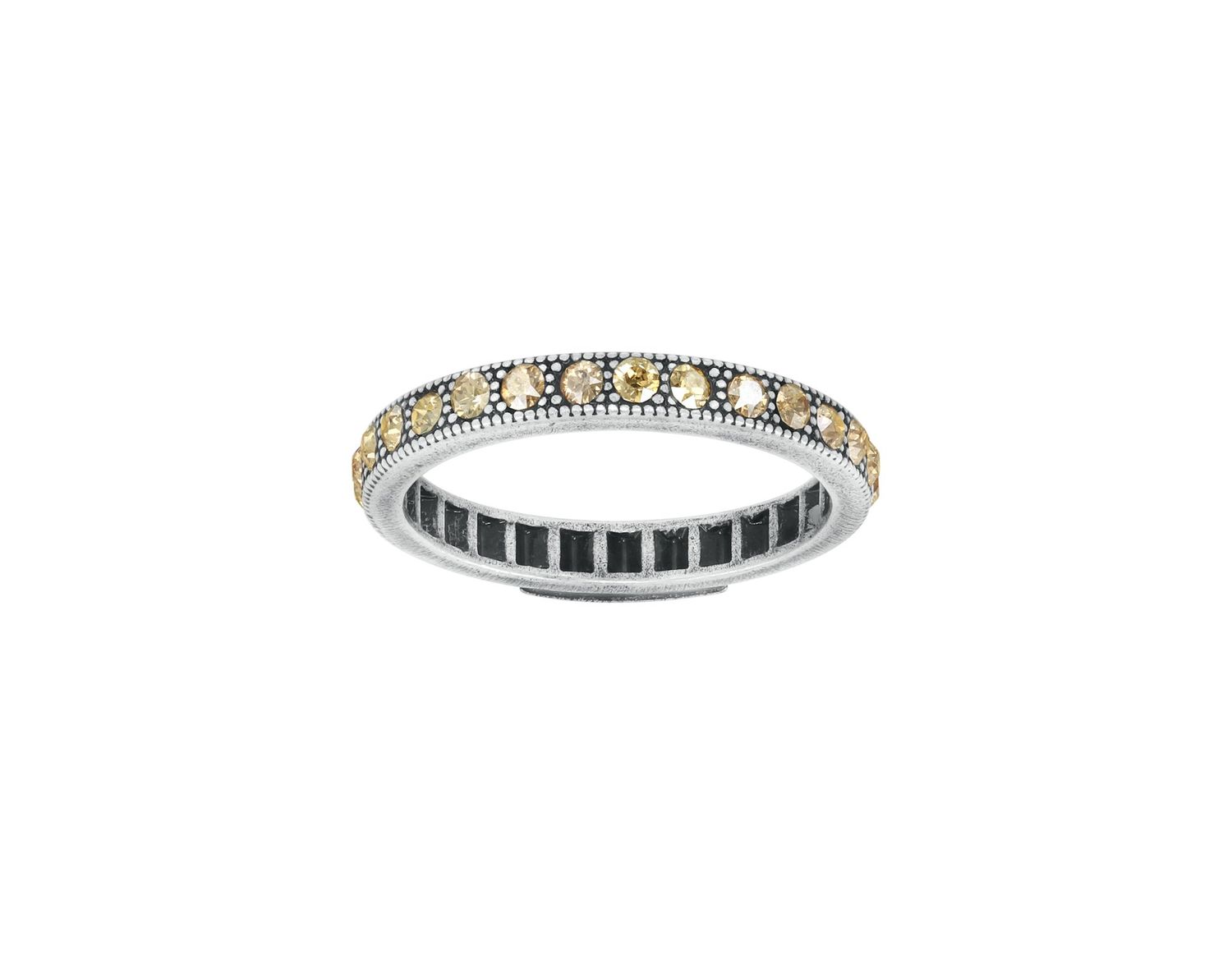 Konplott Ring "Colour Ring" beige crystal golden shadow