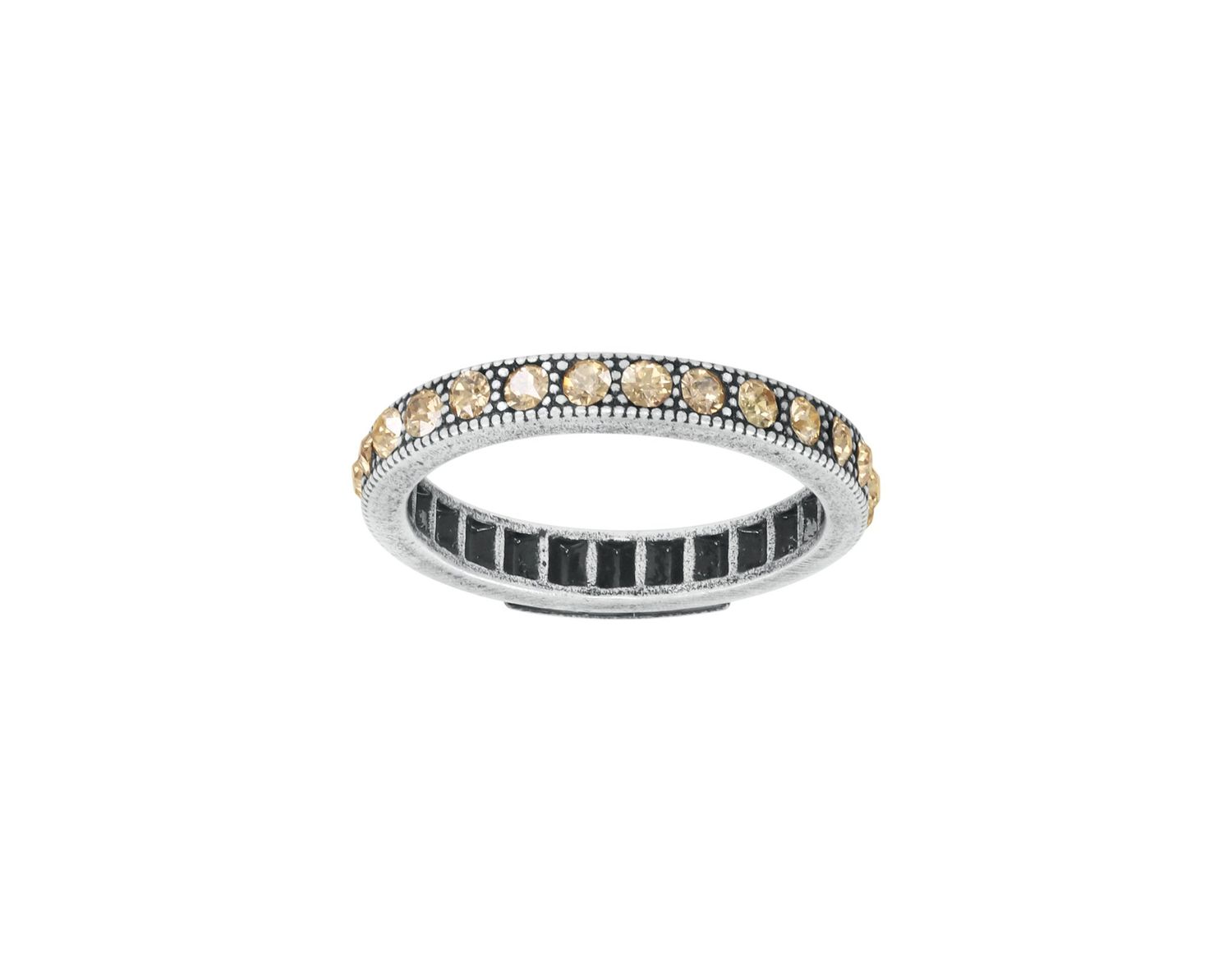Konplott Ring "Colour Ring" beige crystal golden shadow