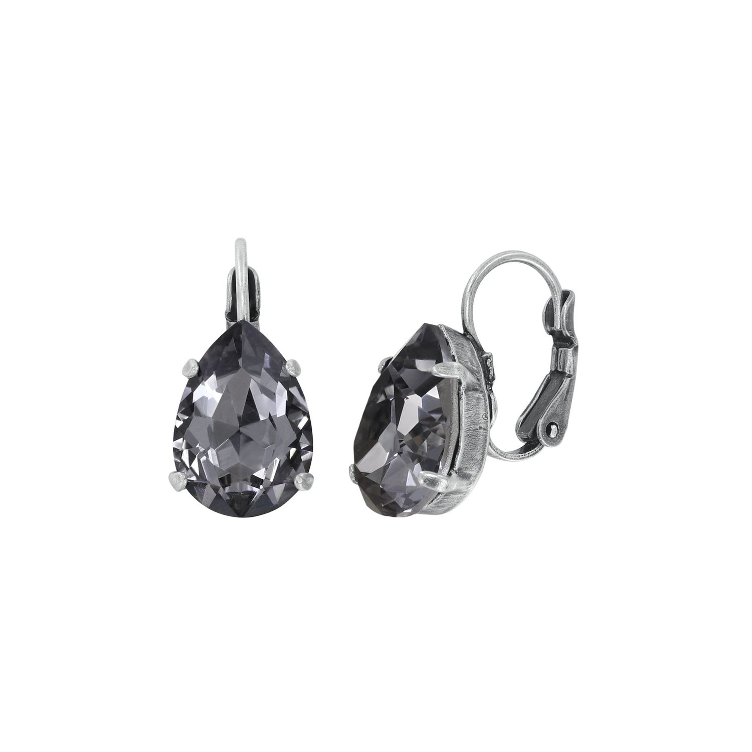 Konplott Ohrring Brisur "Gothic Parisienne" black diamond