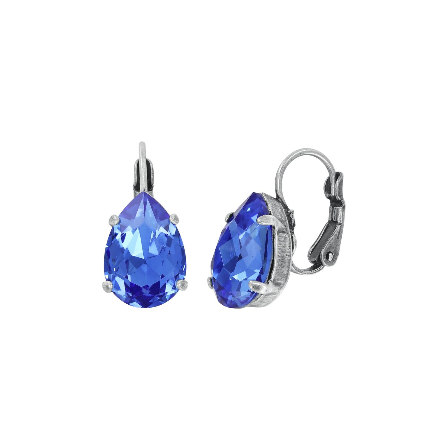 Konplott Ohrring Brisur "Gothic Parisienne" dark blue sapphire