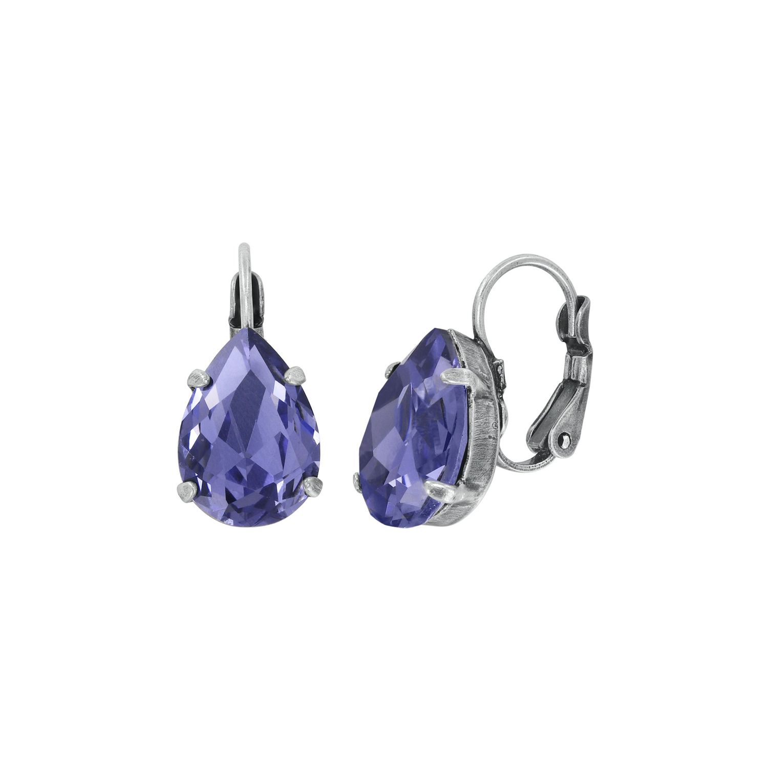 Konplott Ohrring Brisur "Gothic Parisienne" lila tanzanite