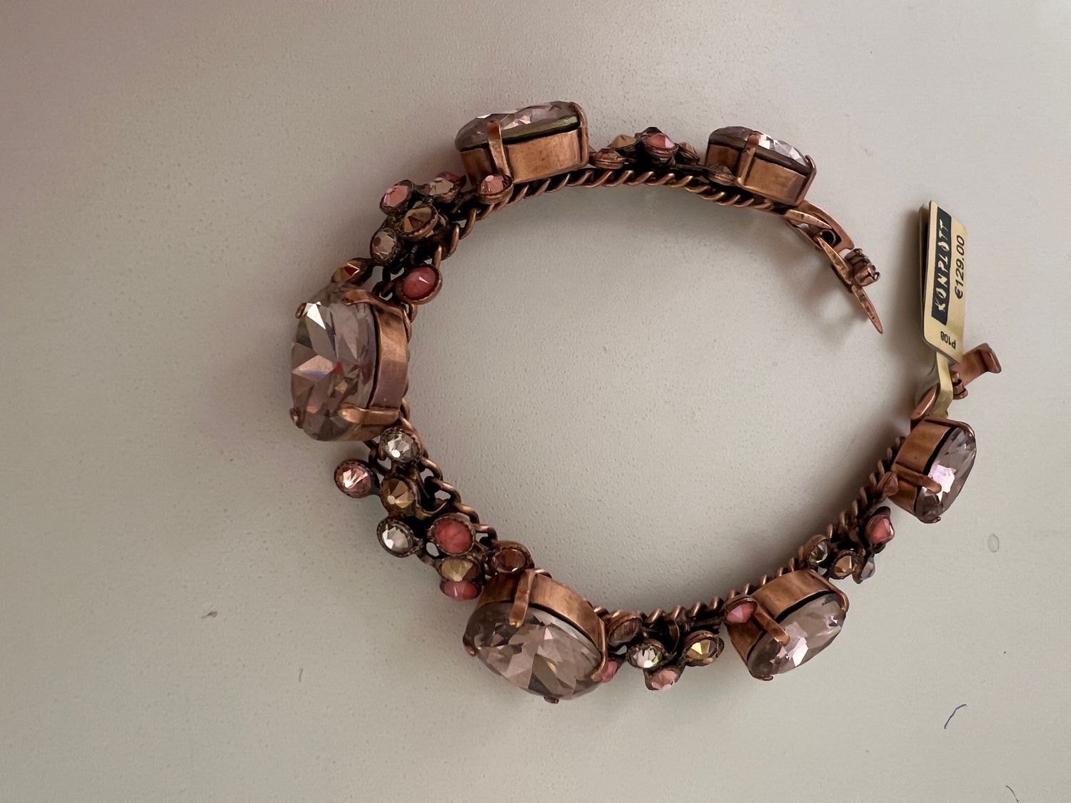 Konplott Armband " Caviar Treasure" kupfer/rose