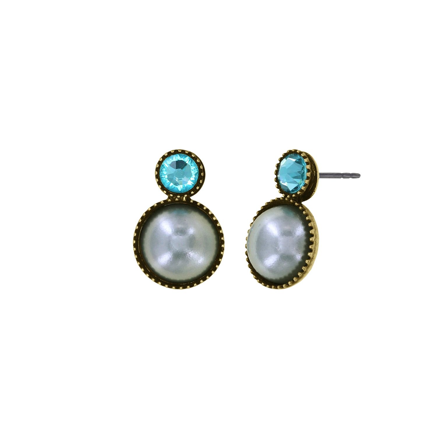 Konplott Ohrstecker "Margarita" green