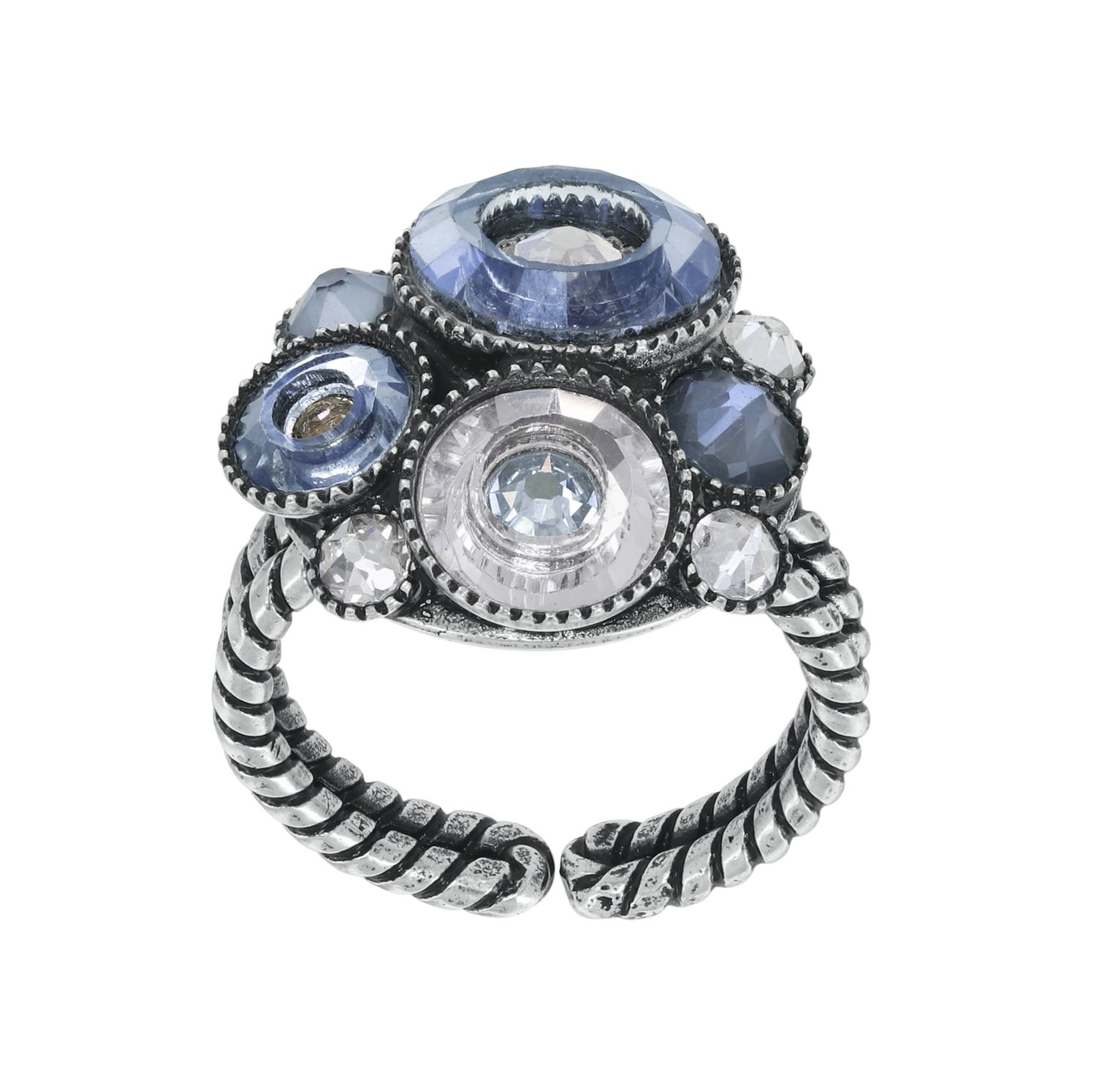 ​Konplott Ring "Donutissima" grau