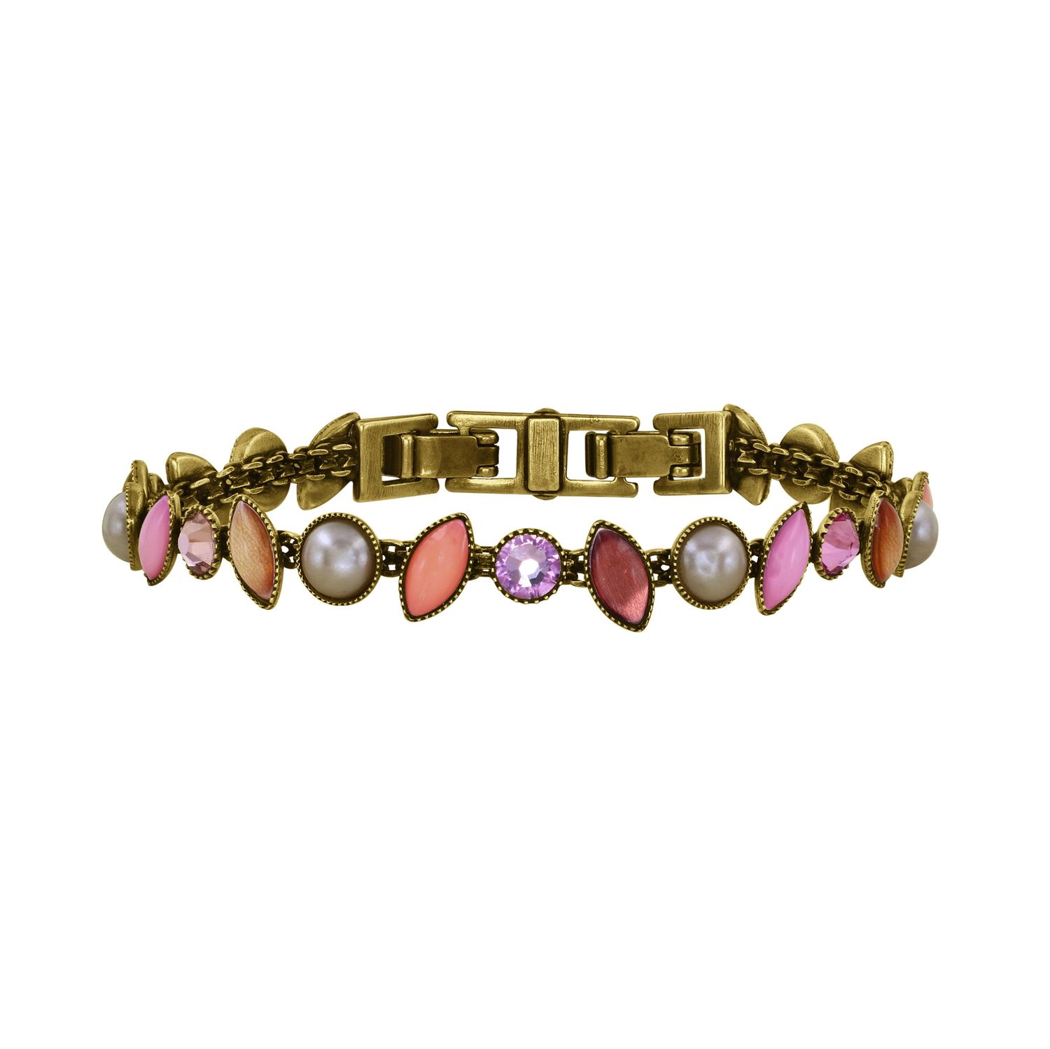 Konplott Armband "Margarita" beige/ pink