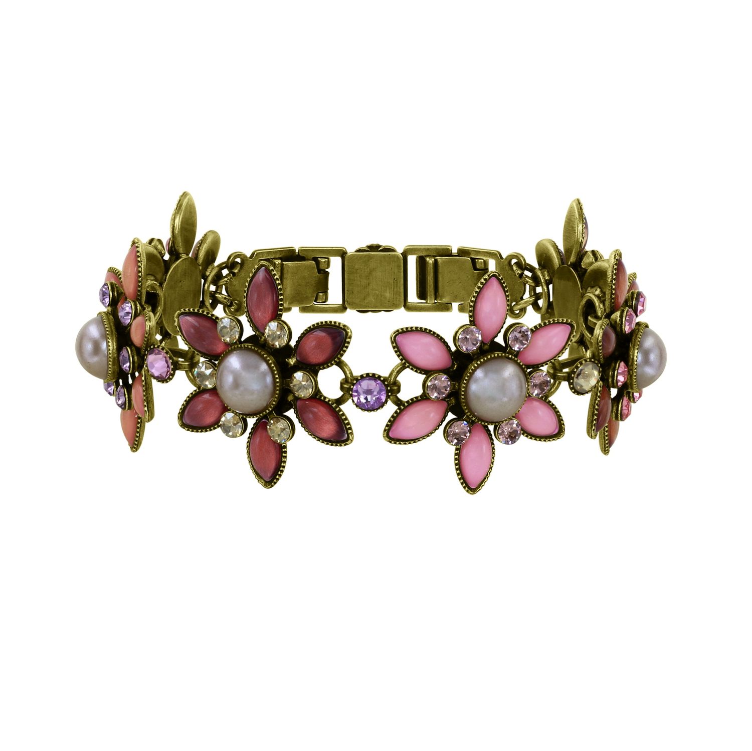 Konplott Armband "Margarita" beige/ pink