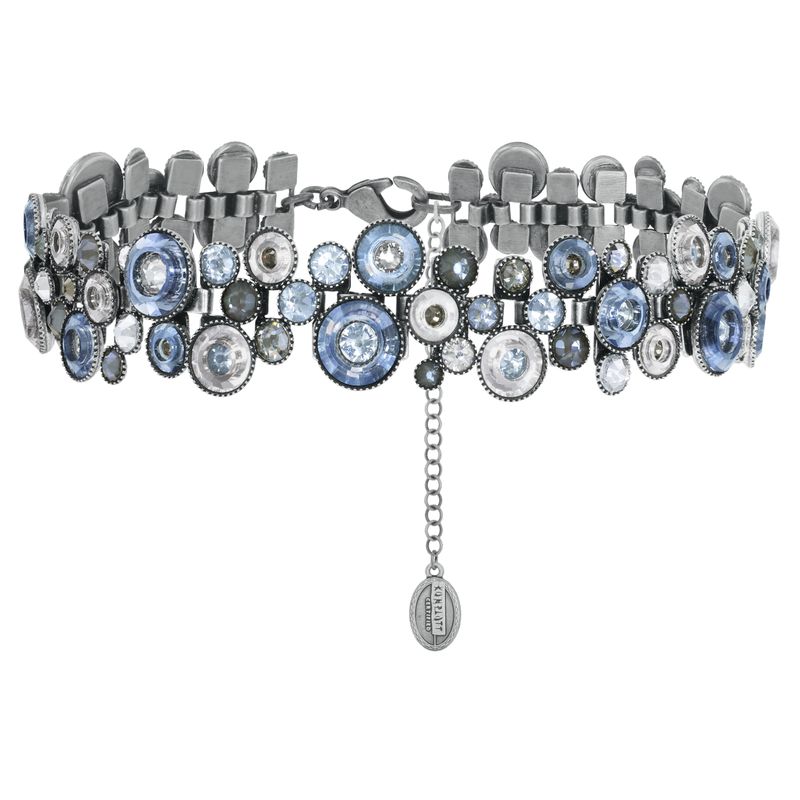 Konplott Choker Konplott Choker "Donutissima" grau