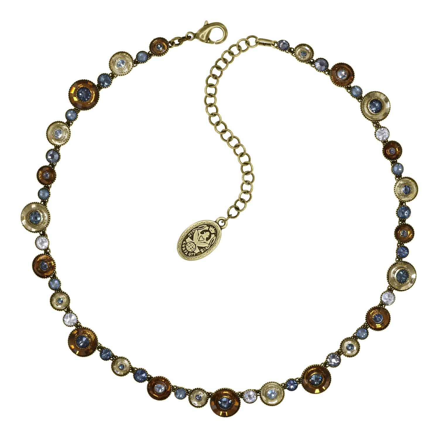 ​Konplott Kette "Donutissima" braun / grau