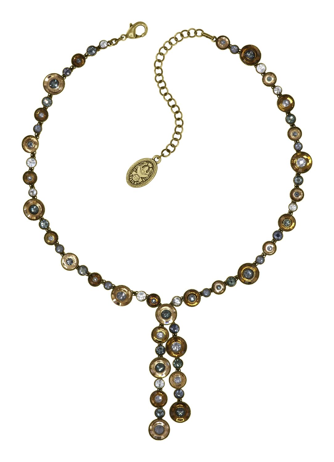 ​Konplott Kette "Donutissima" braun / grau