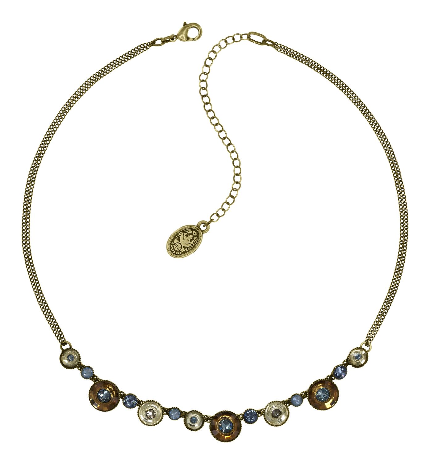 ​Konplott Kette "Donutissima" braun / grau