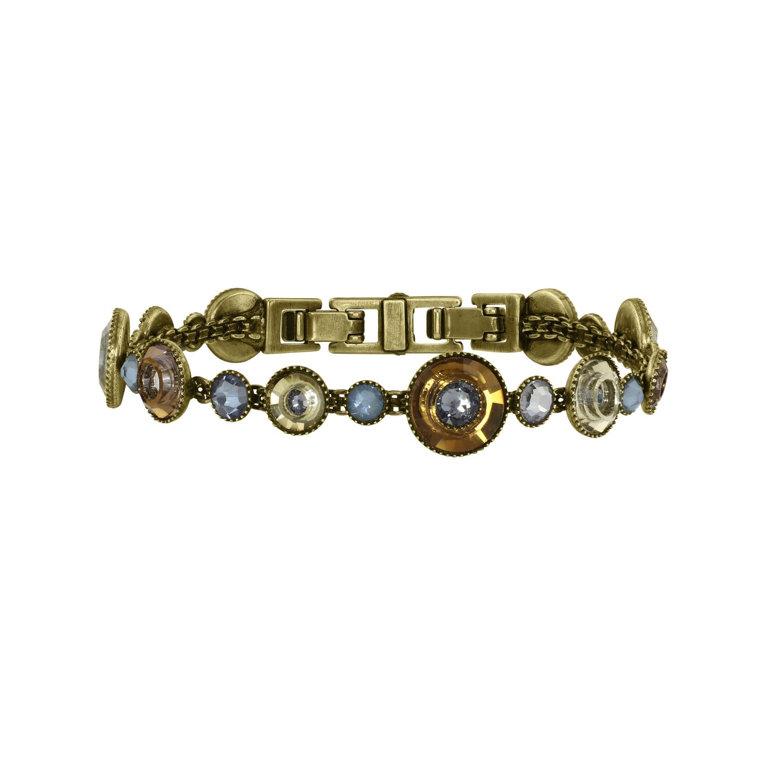 ​Konplott Armband "Donutissima" braun / grau