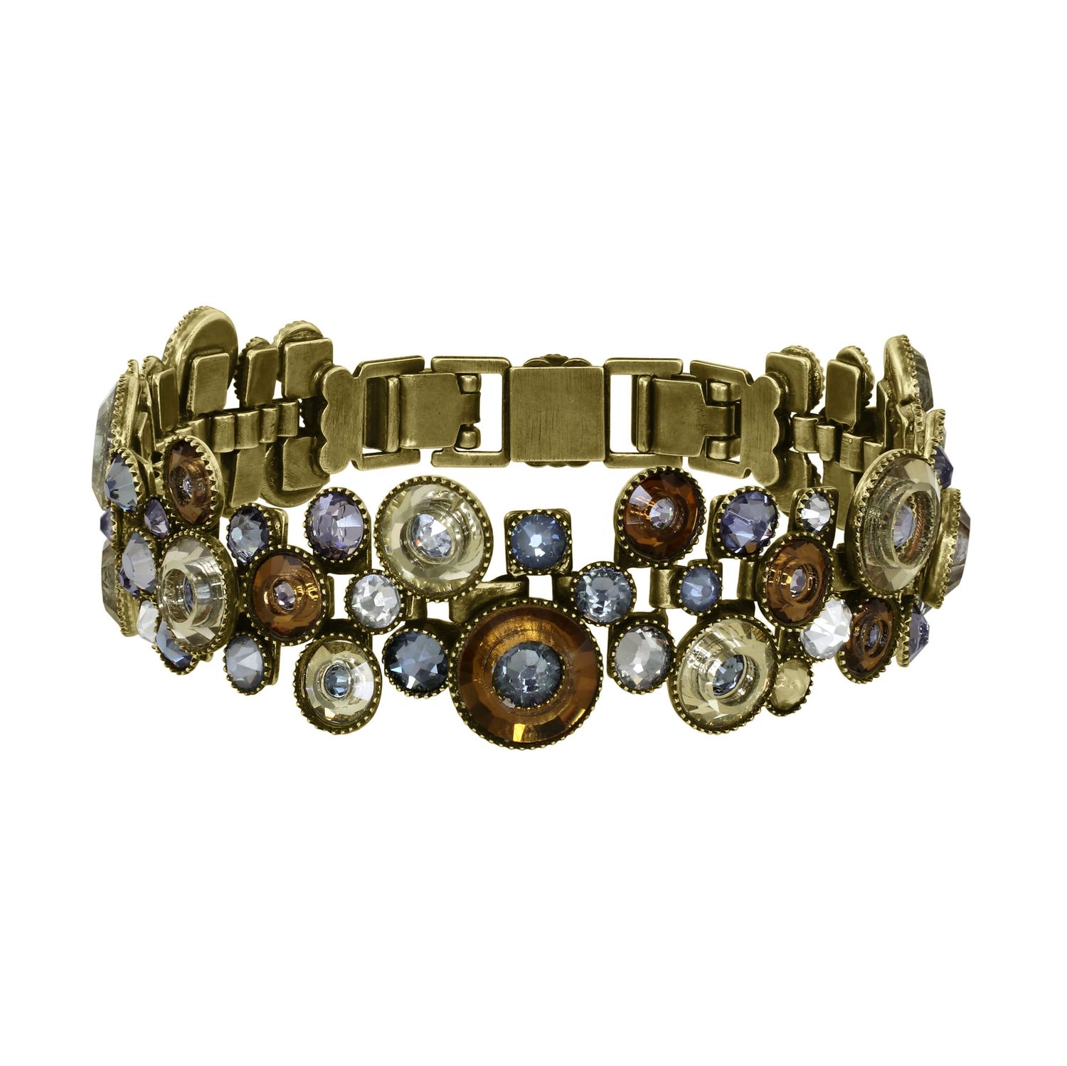 ​Konplott Armband "Donutissima" braun / grau