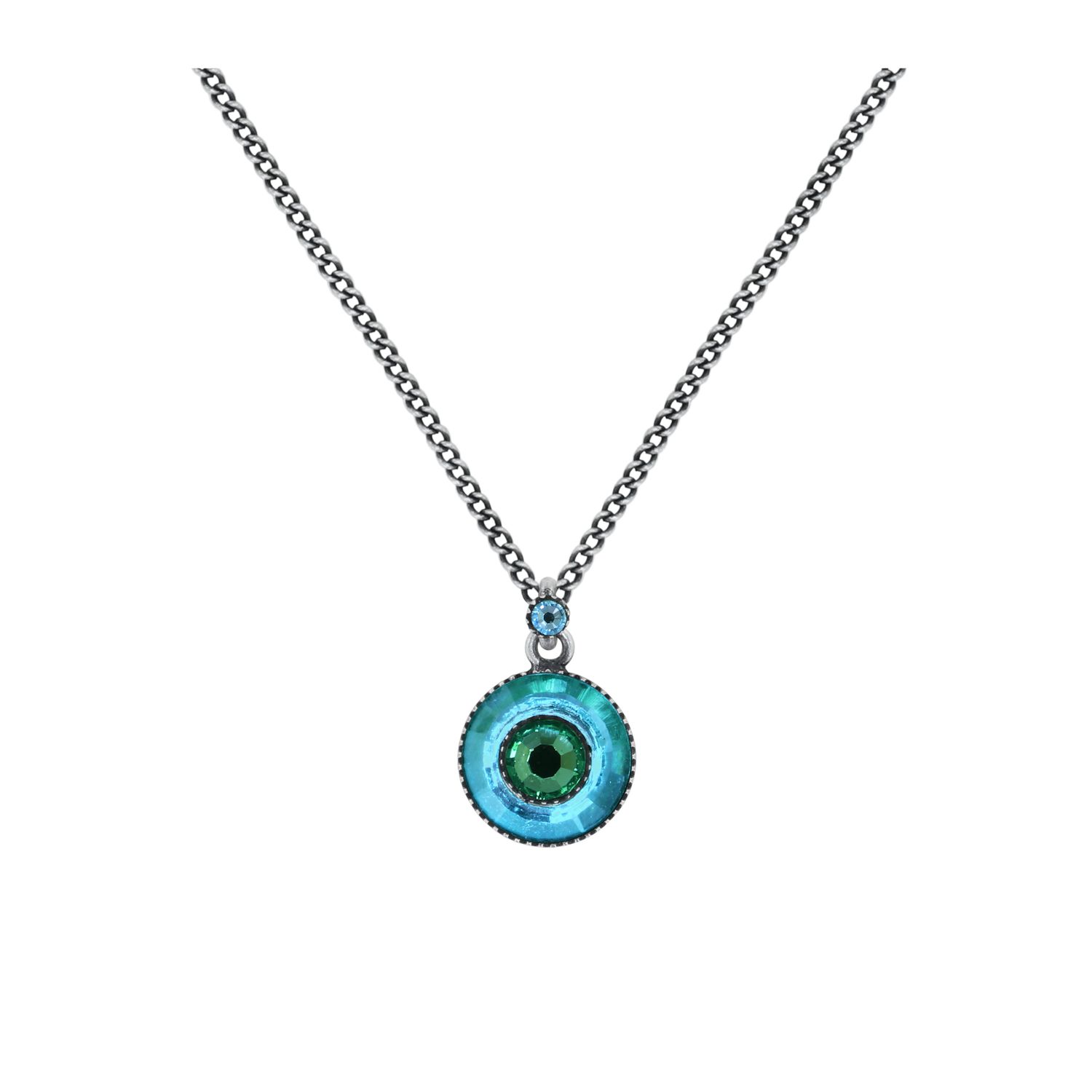 ​Konplott Kette "Donutissima" Serie - blau / grün
