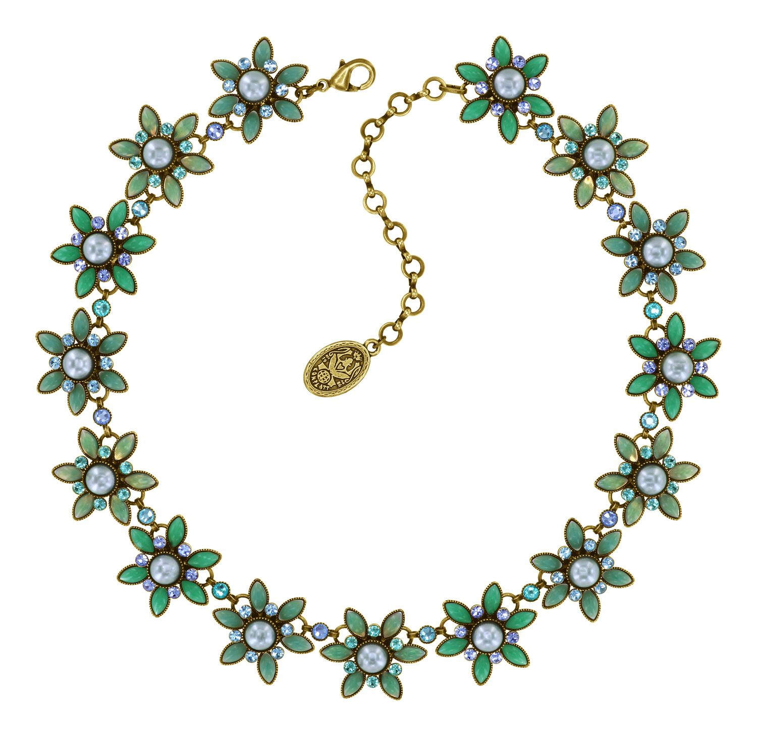 Konplott Collier "Margarita" green