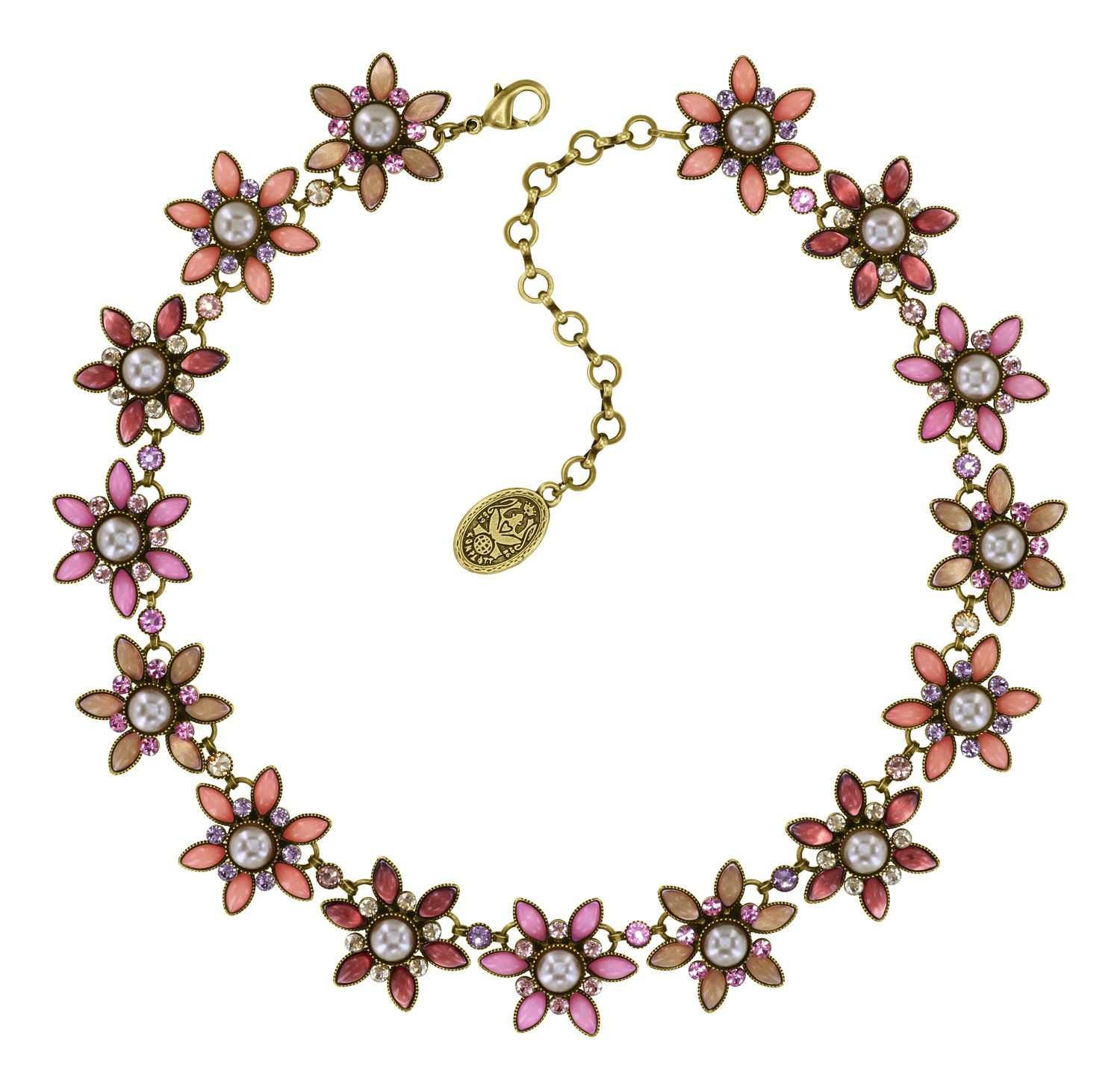 Konplott Collier "Margarita" beige/ pink