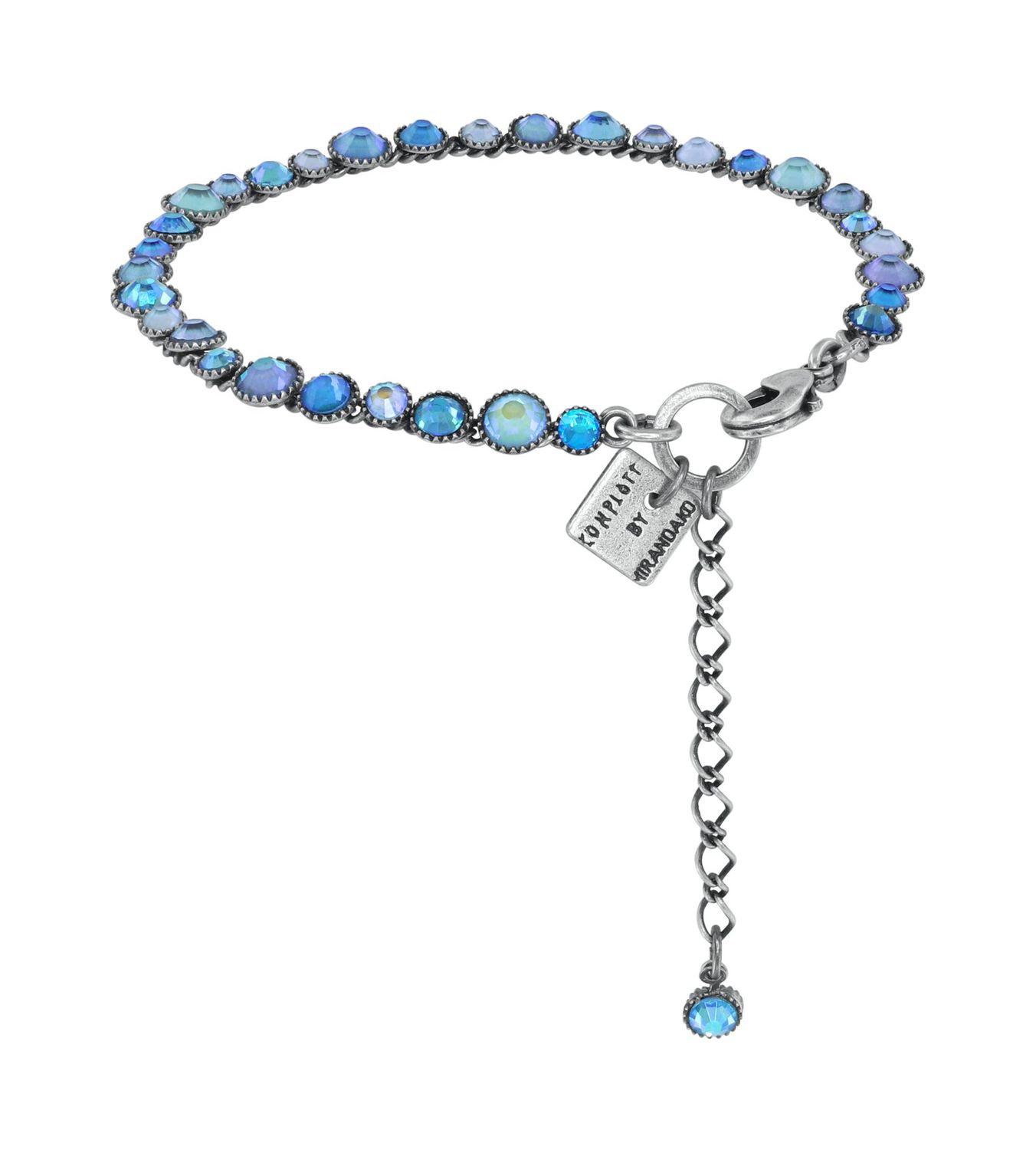 Konplott Armband "Water Cascade" light blue