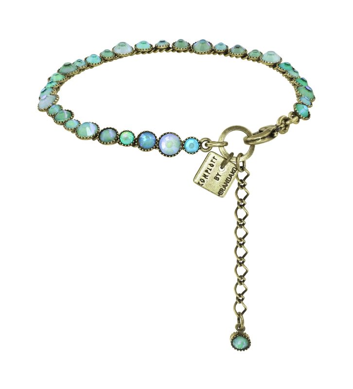 Konplott Armband Konplott Armband "Water Cascade" grün