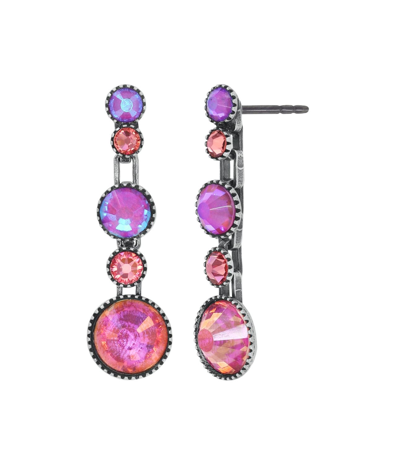 ​Konplott Ohrringe "Water Cascade" pink