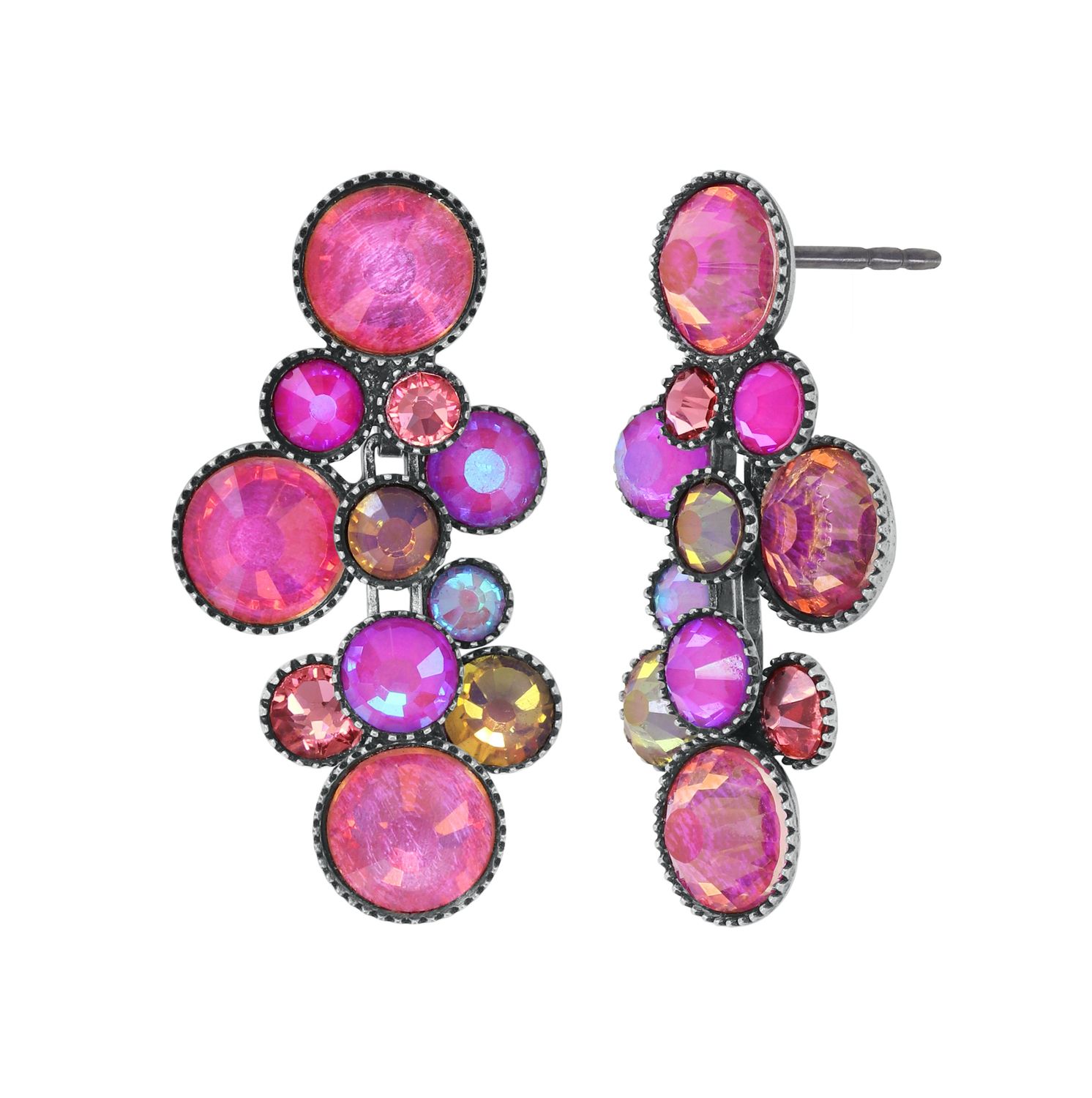 ​Konplott Ohrringe "Water Cascade" pink