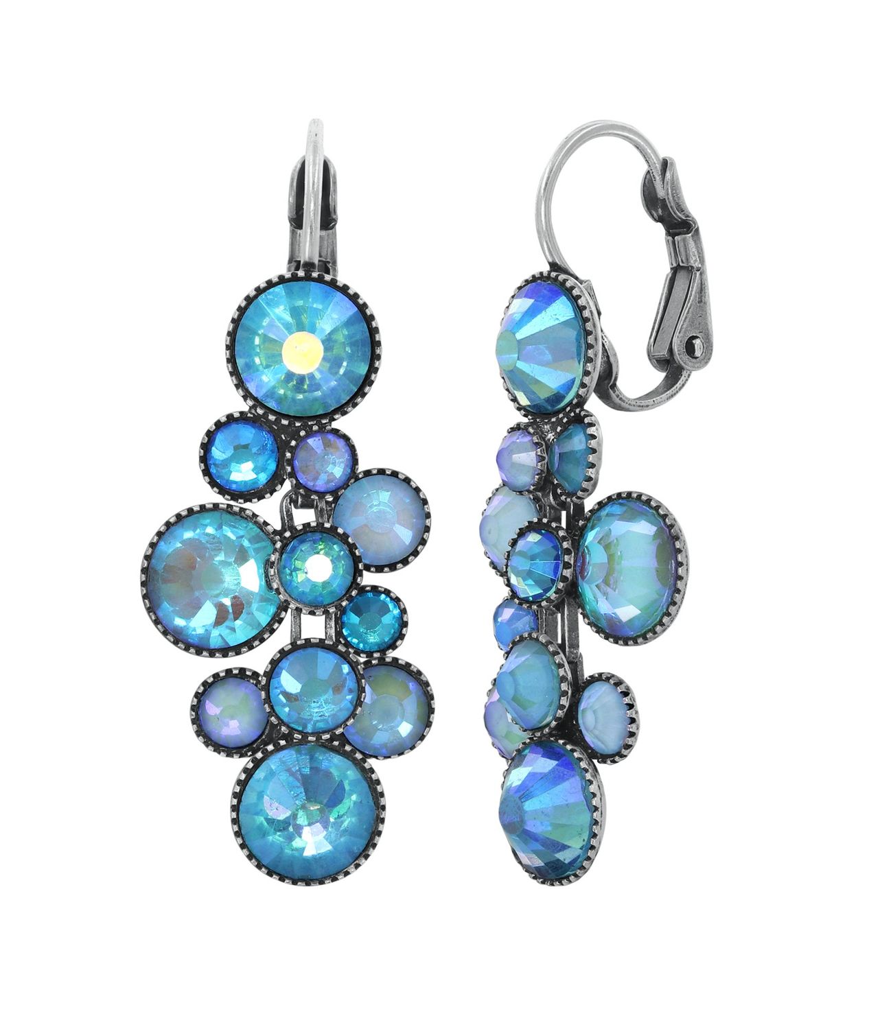 ​Konplott Ohrringe "Water Cascade" Light blue