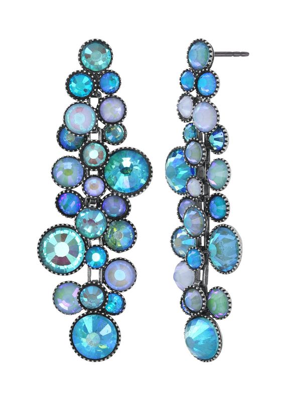 Konplott Ohrringe Konplott Ohrringe "Water Cascade" Light blue
