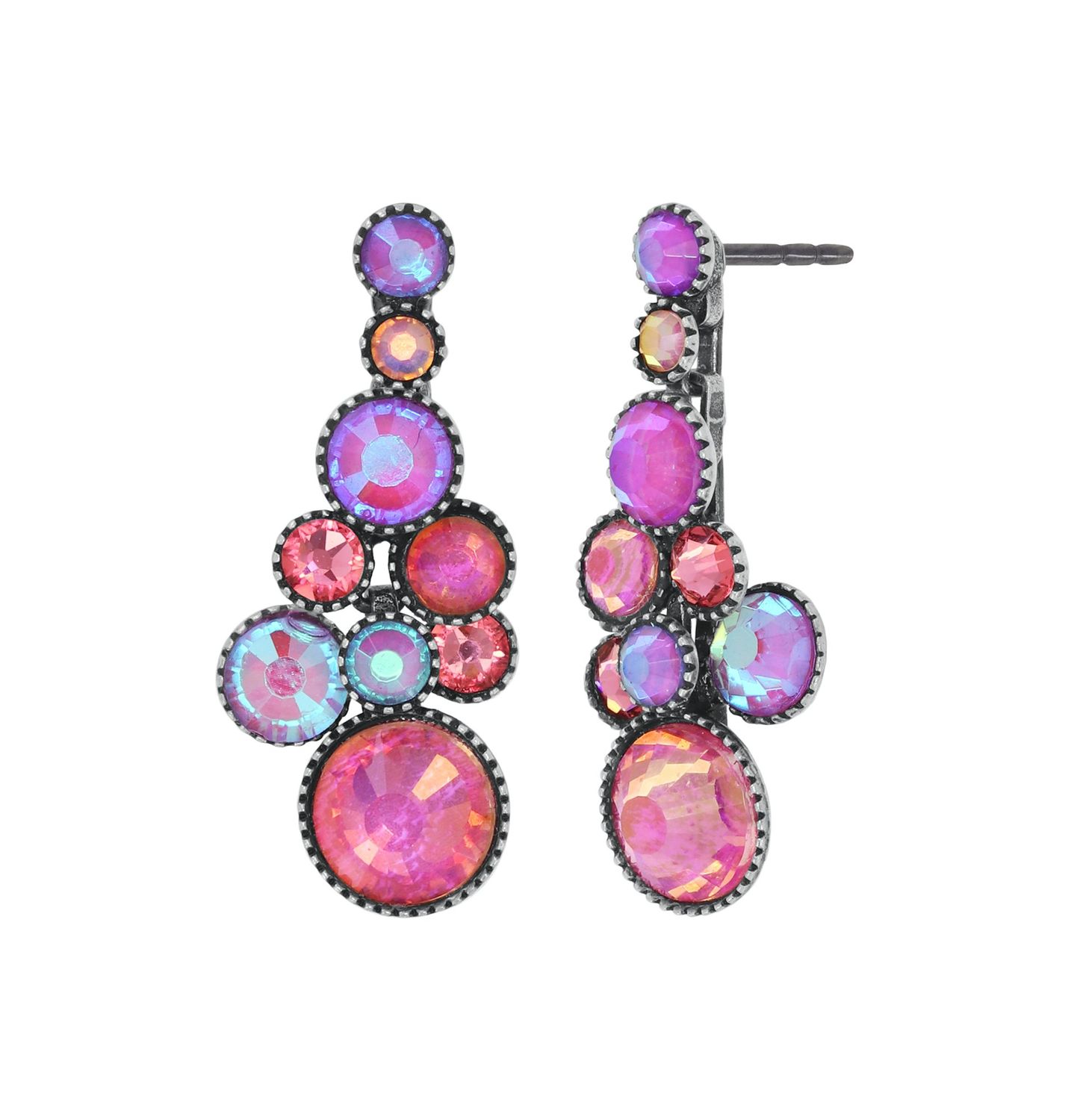 ​Konplott Ohrringe "Water Cascade" Pink