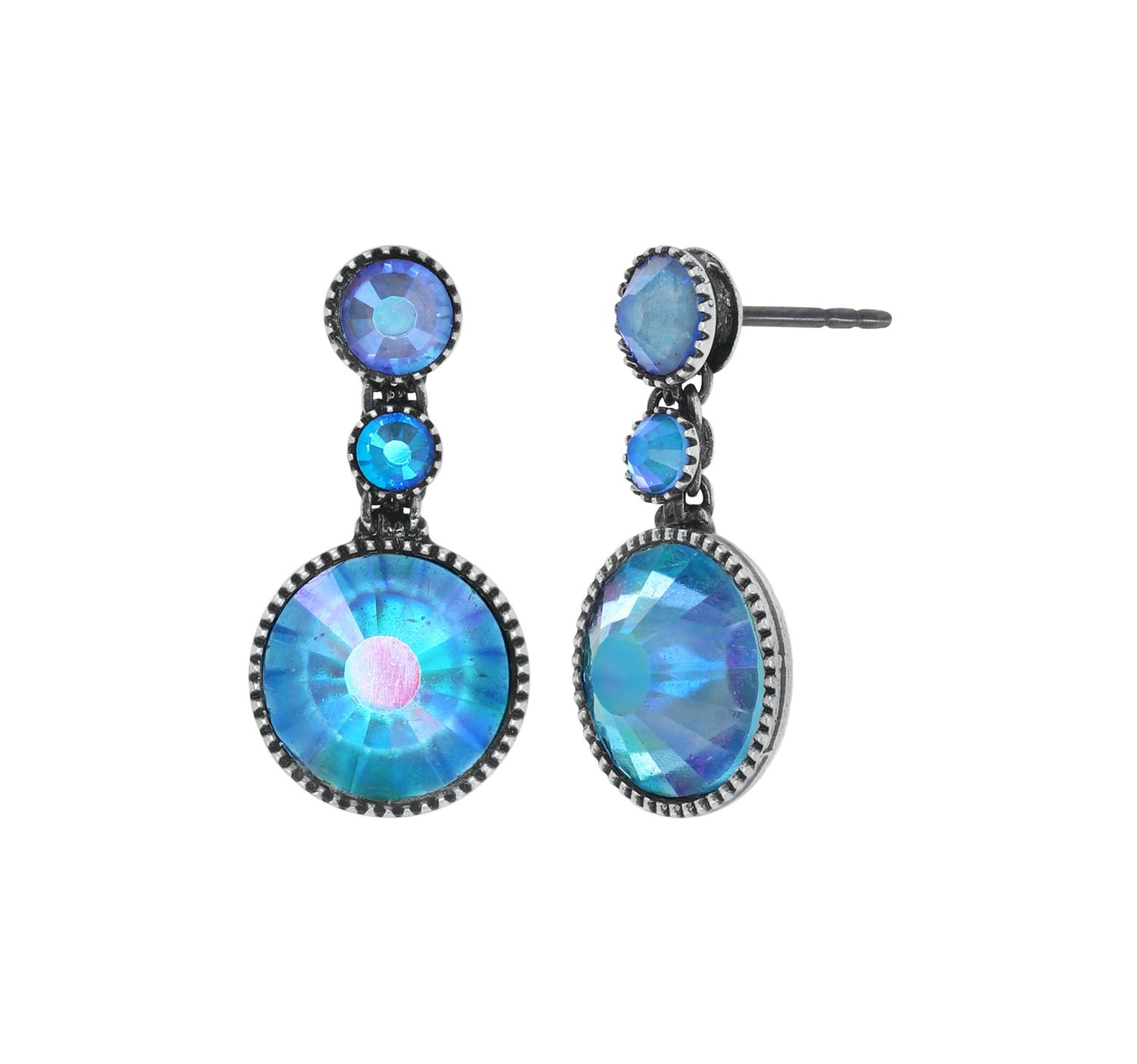 ​Konplott Ohrringe "Water Cascade Glam" Pink