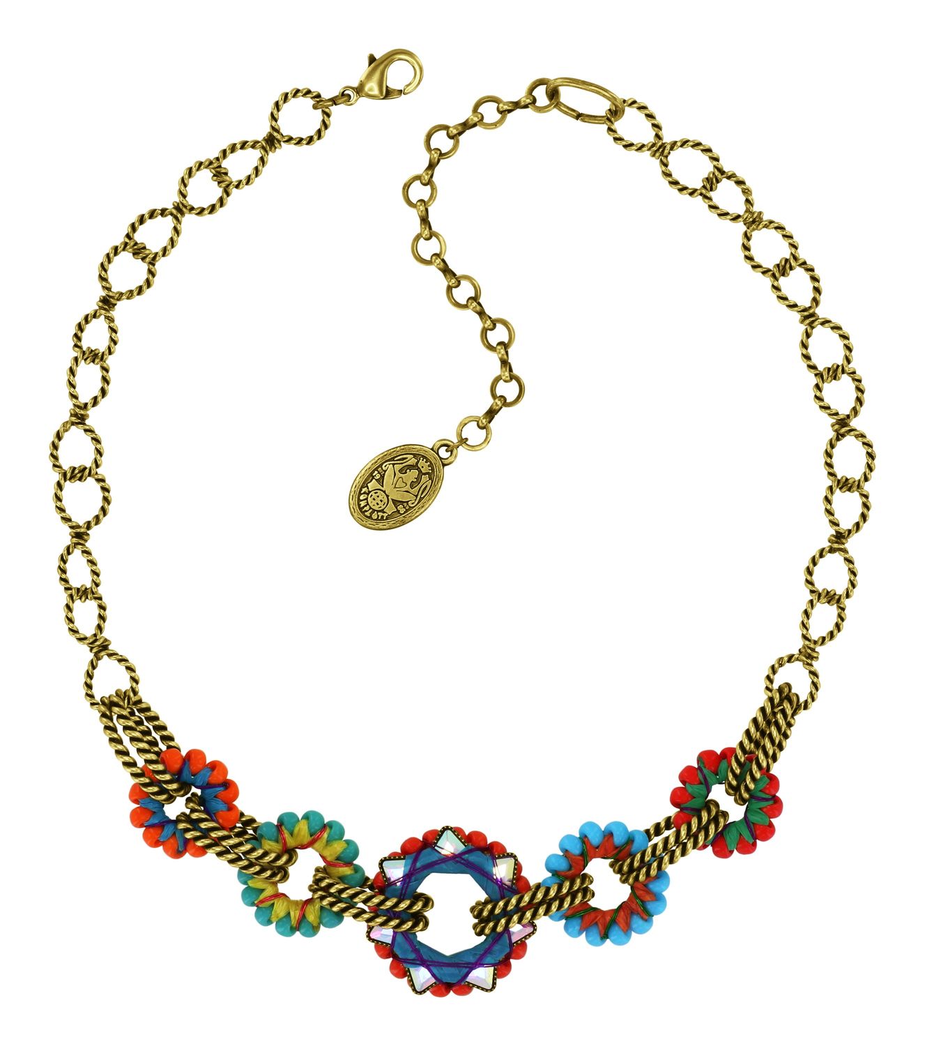 ​Konplott Kette "Kaleidotropical" Multi