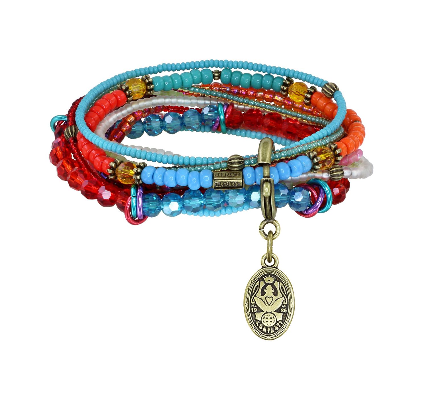 Konplott Armband "Petit Glamour d' Afrique" multi