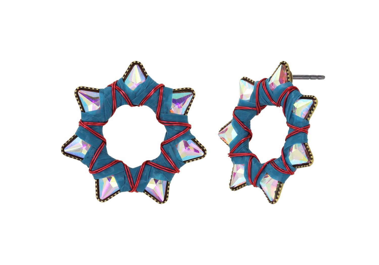 ​Konplott Ohrstecker "Kaleidotropical" multi