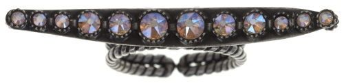 Konplott Ring "Global Glam De Luxe" natur - bläulich