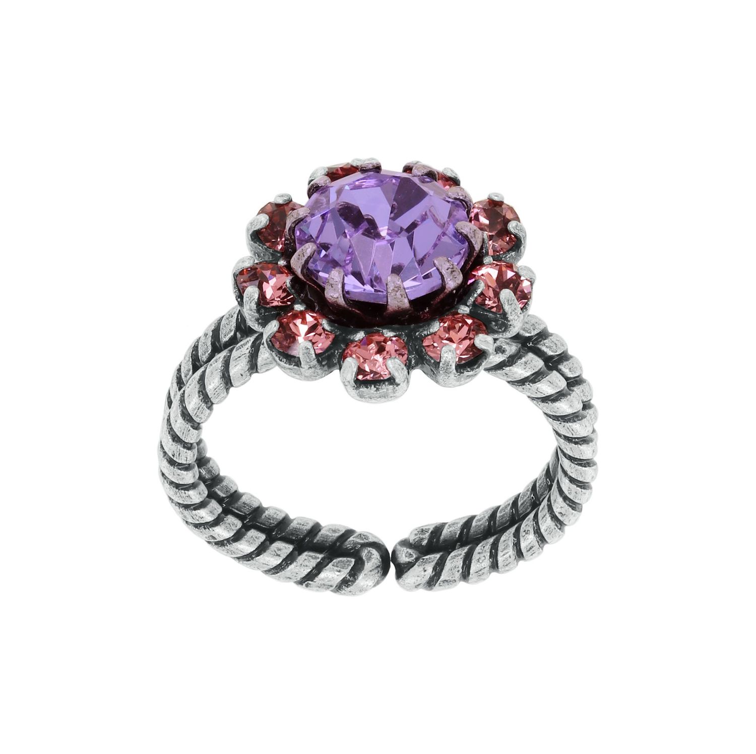 ​Konplott Ring "Artdecode" pastel multi