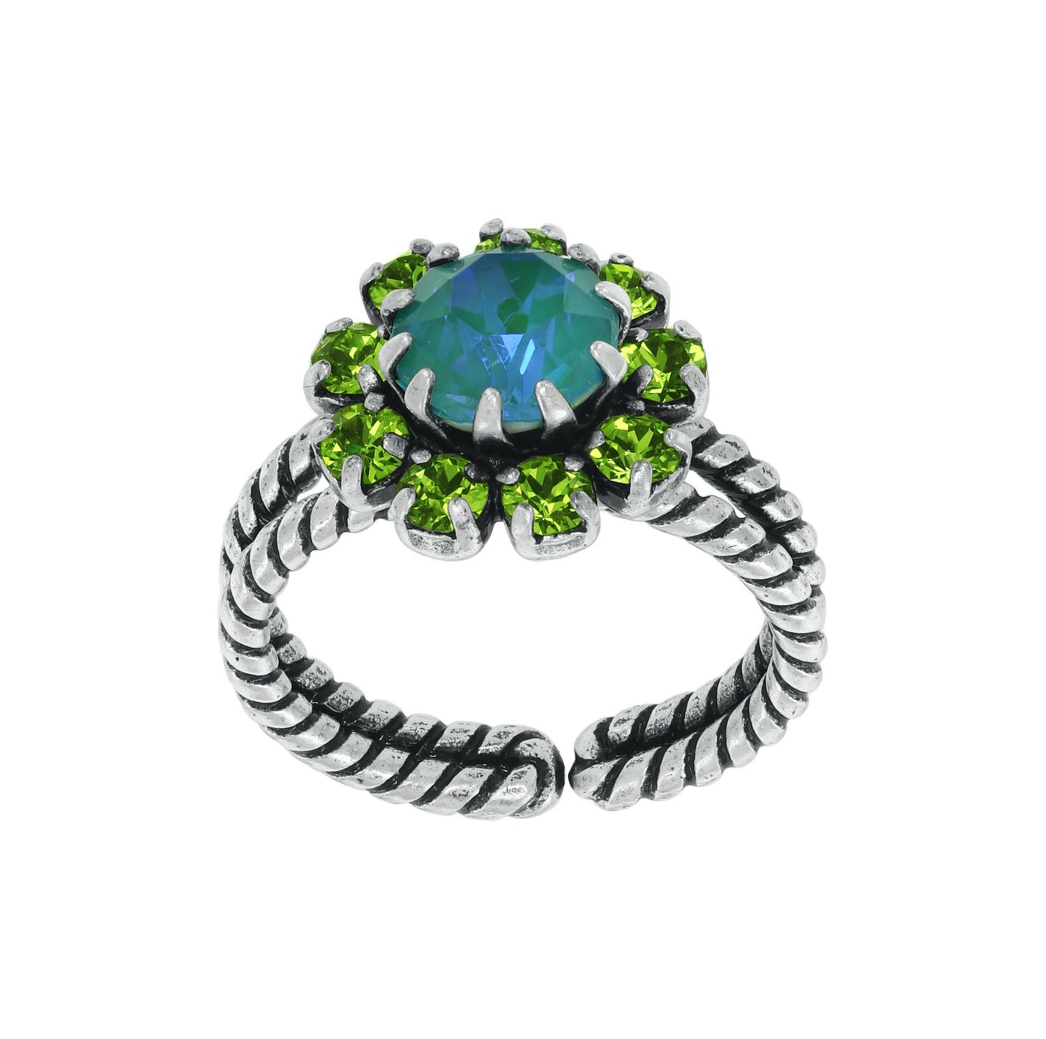 ​Konplott Ring "Artdecode" pastel multi