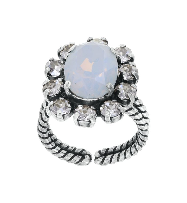Konplott Ring Konplott Ring "Artdecode" weiß