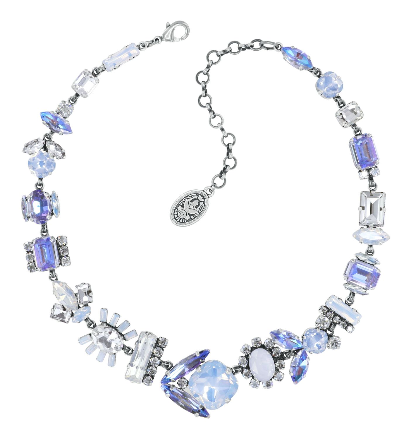 ​Konplott Collier "Artdecode" weiß