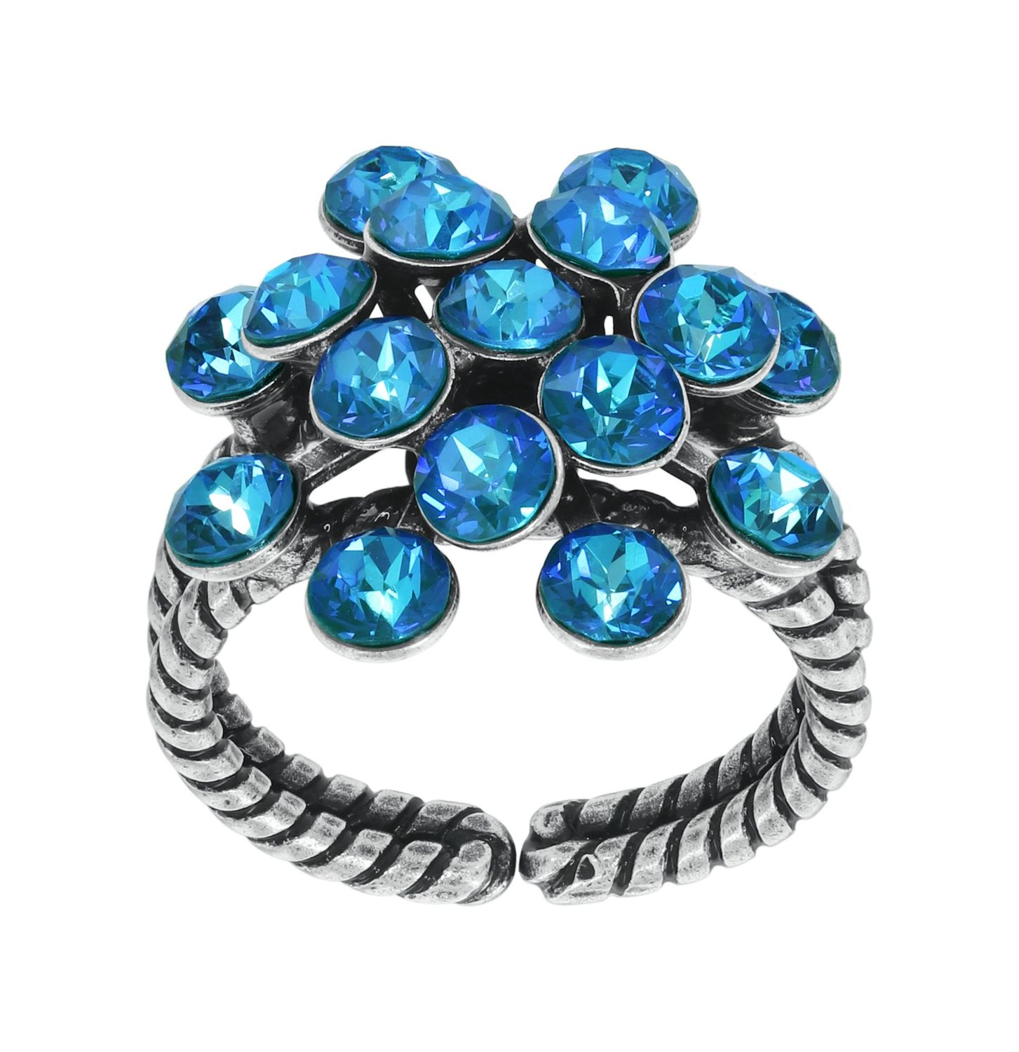 Konplott Ring "Magic Fireball" classic blue