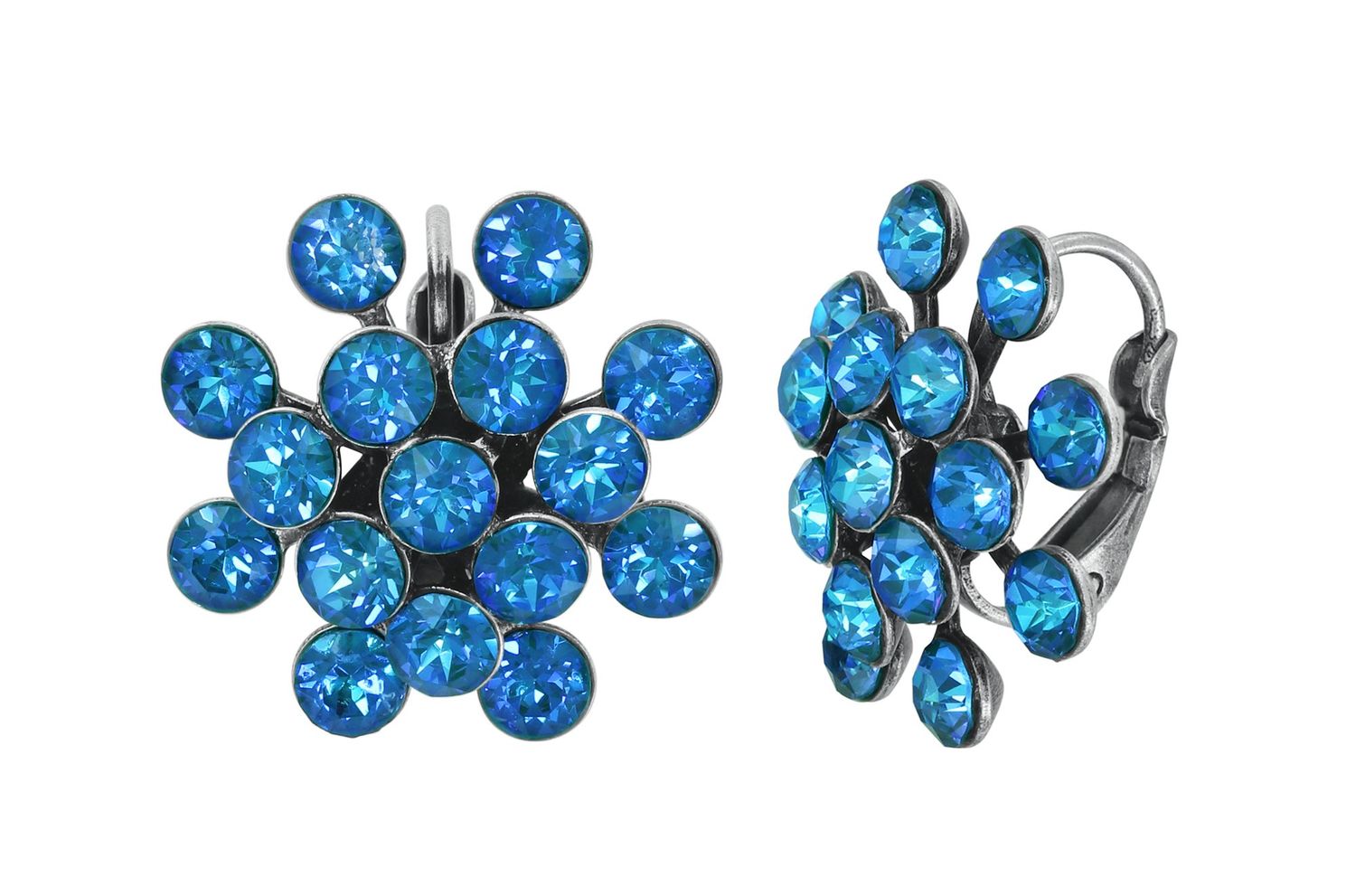 Konplott Ohrstecker Brisur "Magic Fireball" classic blue