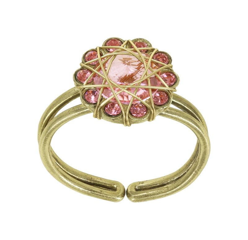 Konplott Ring Konplott Ring "70's Circle" rose