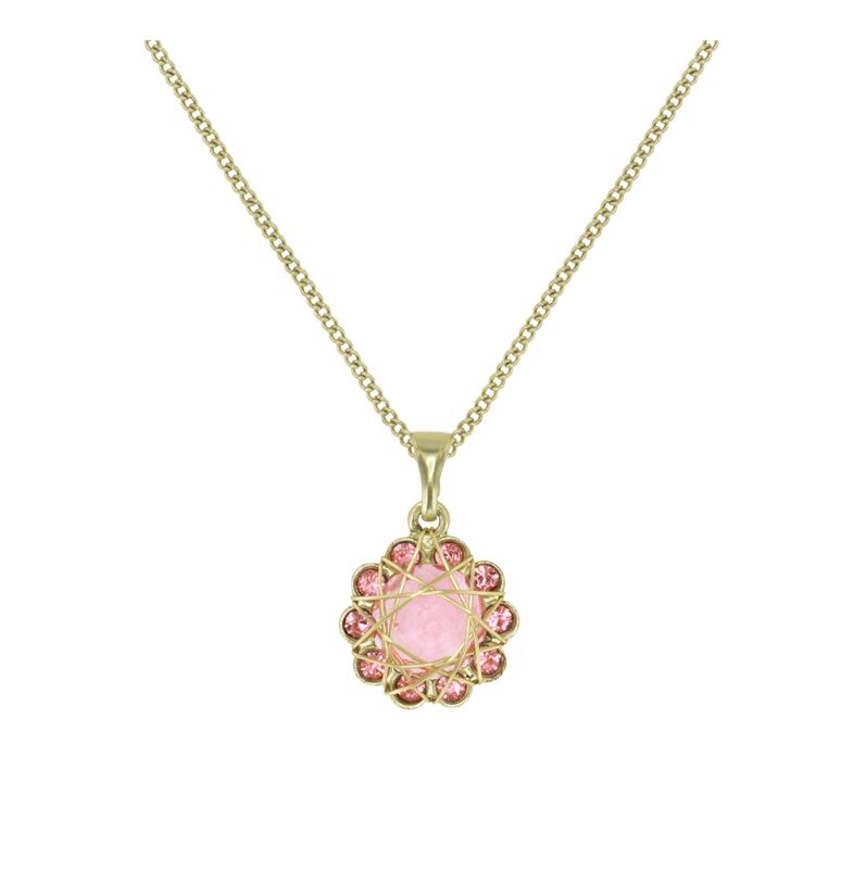 Konplott Kette Konplott Kette "70´s Circle" pink