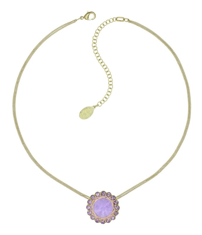 Konplott Kette Konplott Kette "70´s Circle" lila