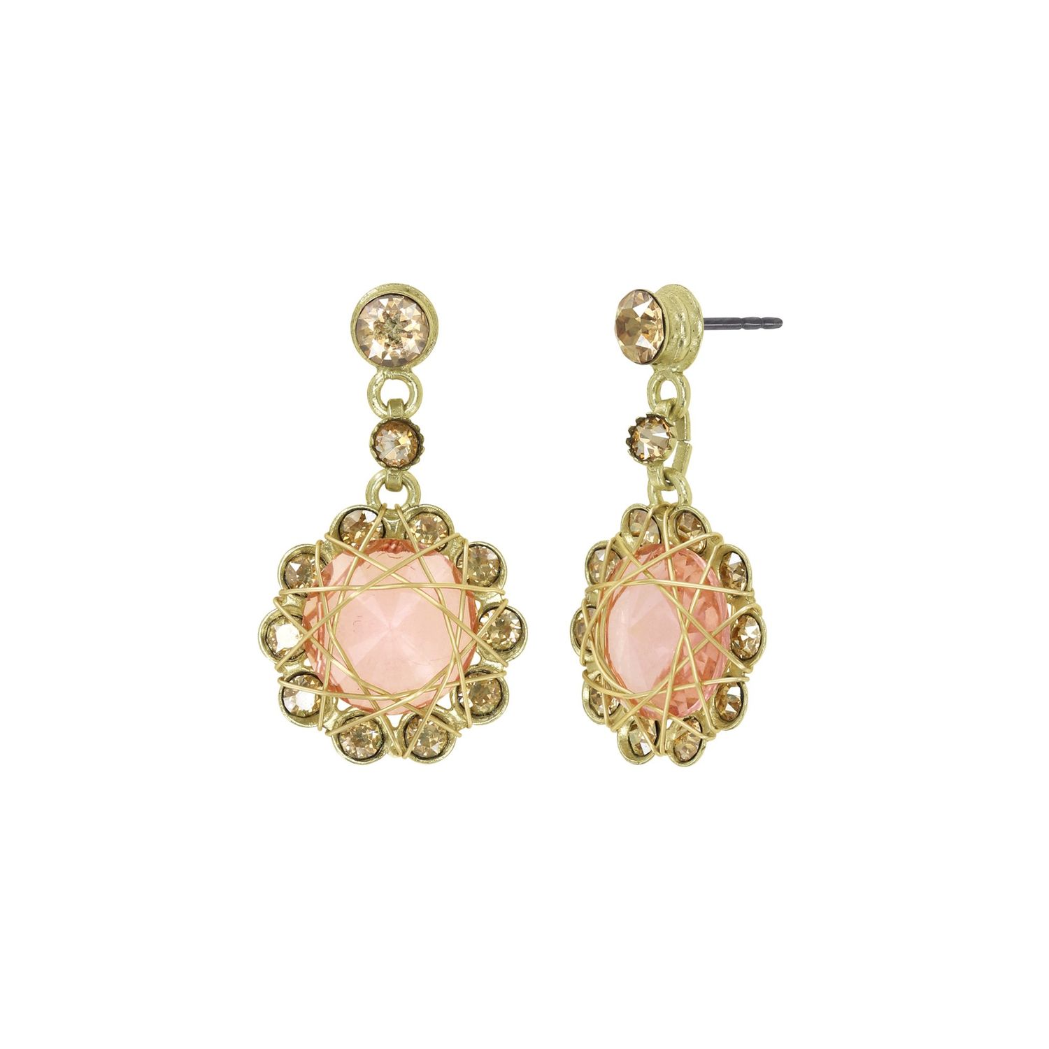 ​Konplott Ohrringe "70´s Circle" beige