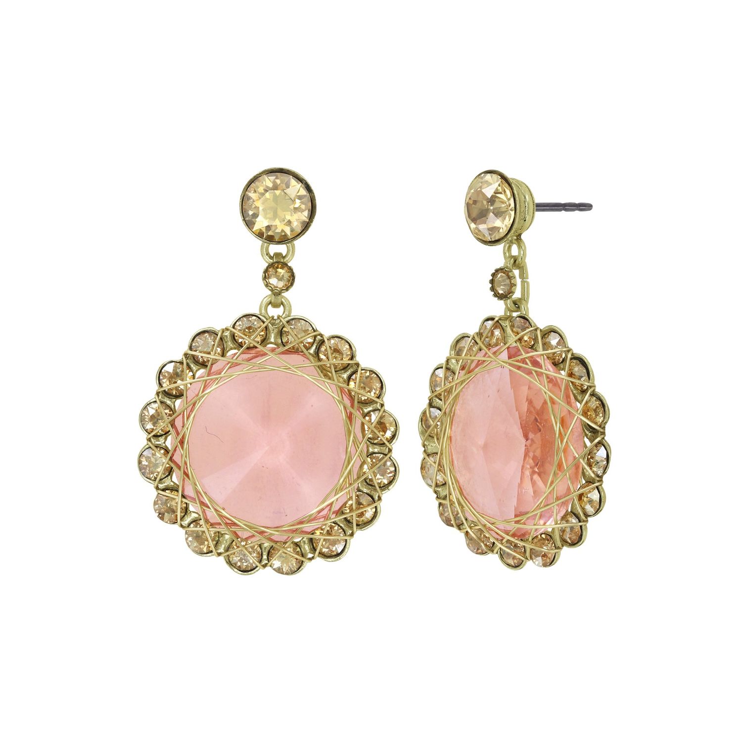 ​Konplott Ohrringe "70´s Circle" beige