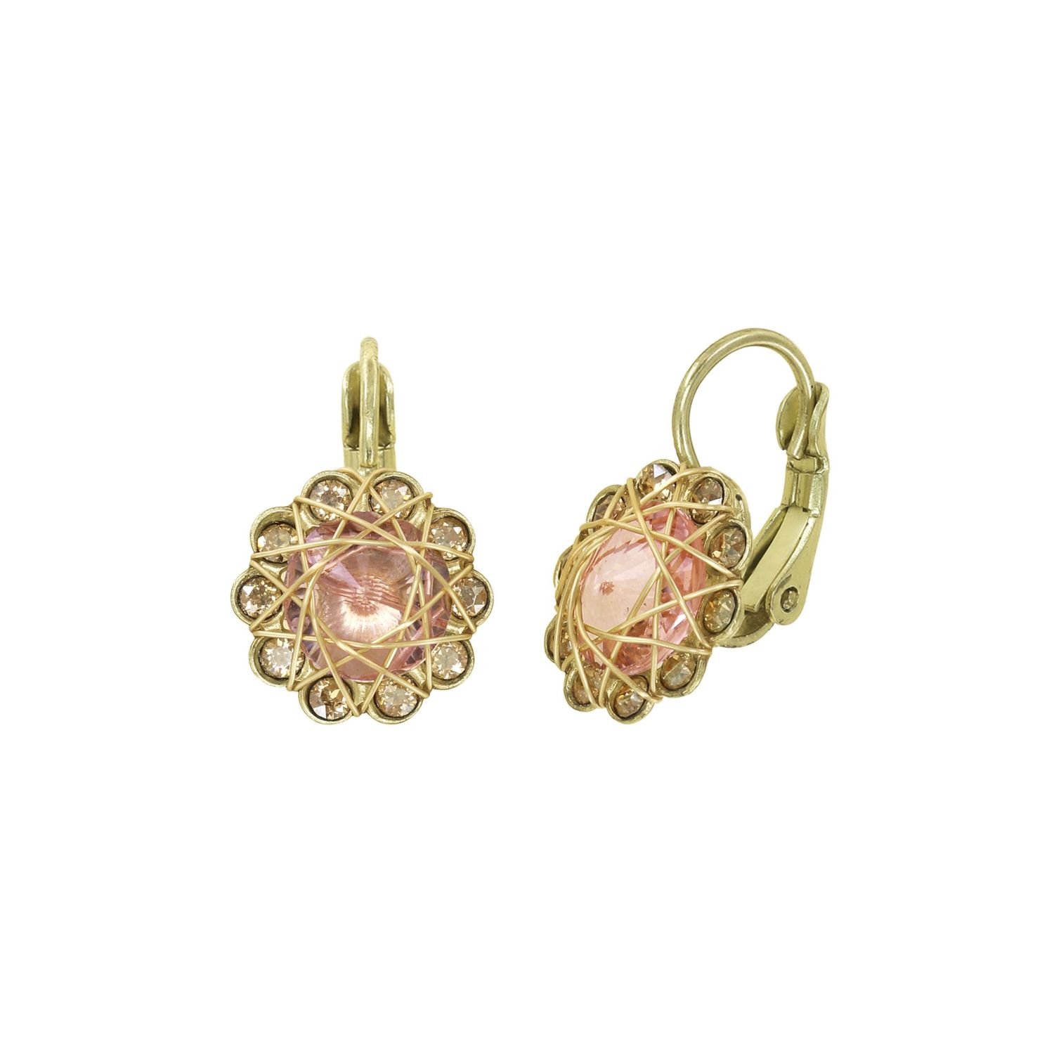 ​Konplott Ohrringe "70´s Circle" beige