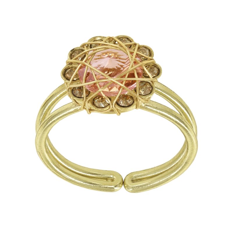 Konplott Ring Konplott Ring "70´s Circle" beige
