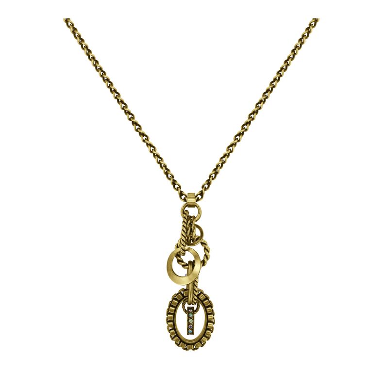 Konplott Kette Konplott Kette "Rings & Rhythm" brass light antik brass