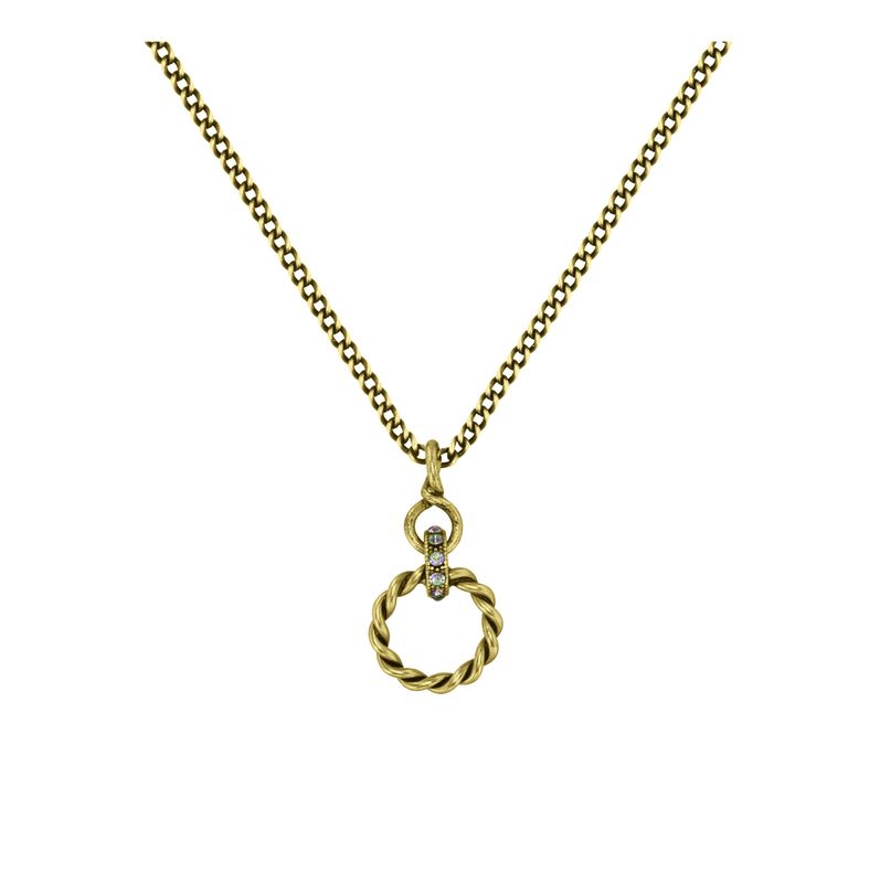 Konplott Kette Konplott Kette "Rings & Rhythm" brass light antik brass